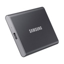 Disco Externo SSD Samsung Portable T7 2TB/ USB 3.2/ Gris