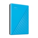 Disco Externo Western Digital My Passport 2TB/ 2.5"/ USB 3.2/ Azul