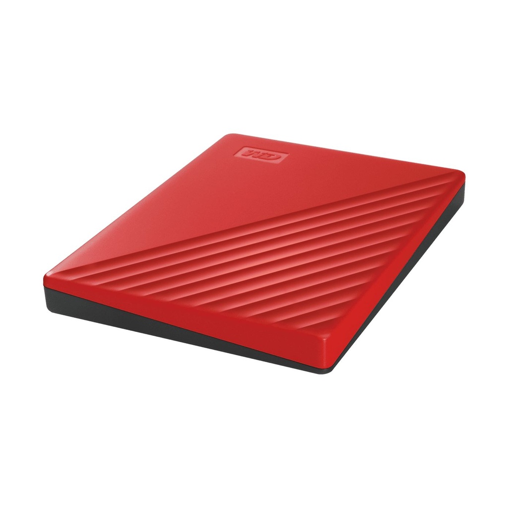 Disco Externo Western Digital My Passport 2TB/ 2.5"/ USB 3.2/ Rojo