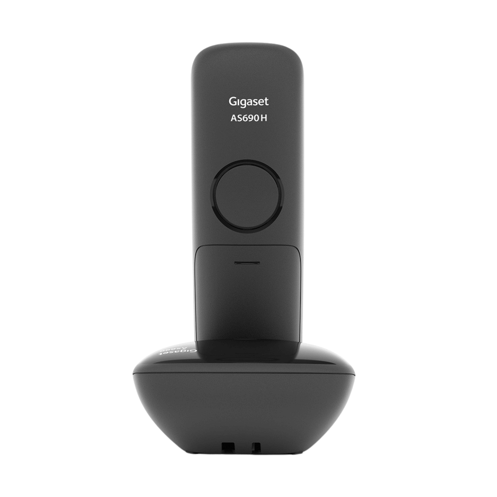 Gigaset Teléfono Inalámbrico DECT AS690 Negro (Black)
