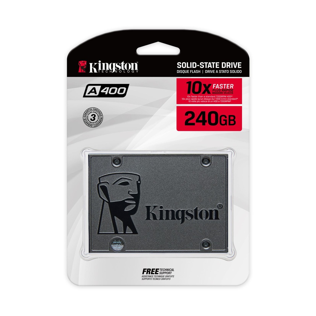 Kingston A400 240GB/ SATA III SSD