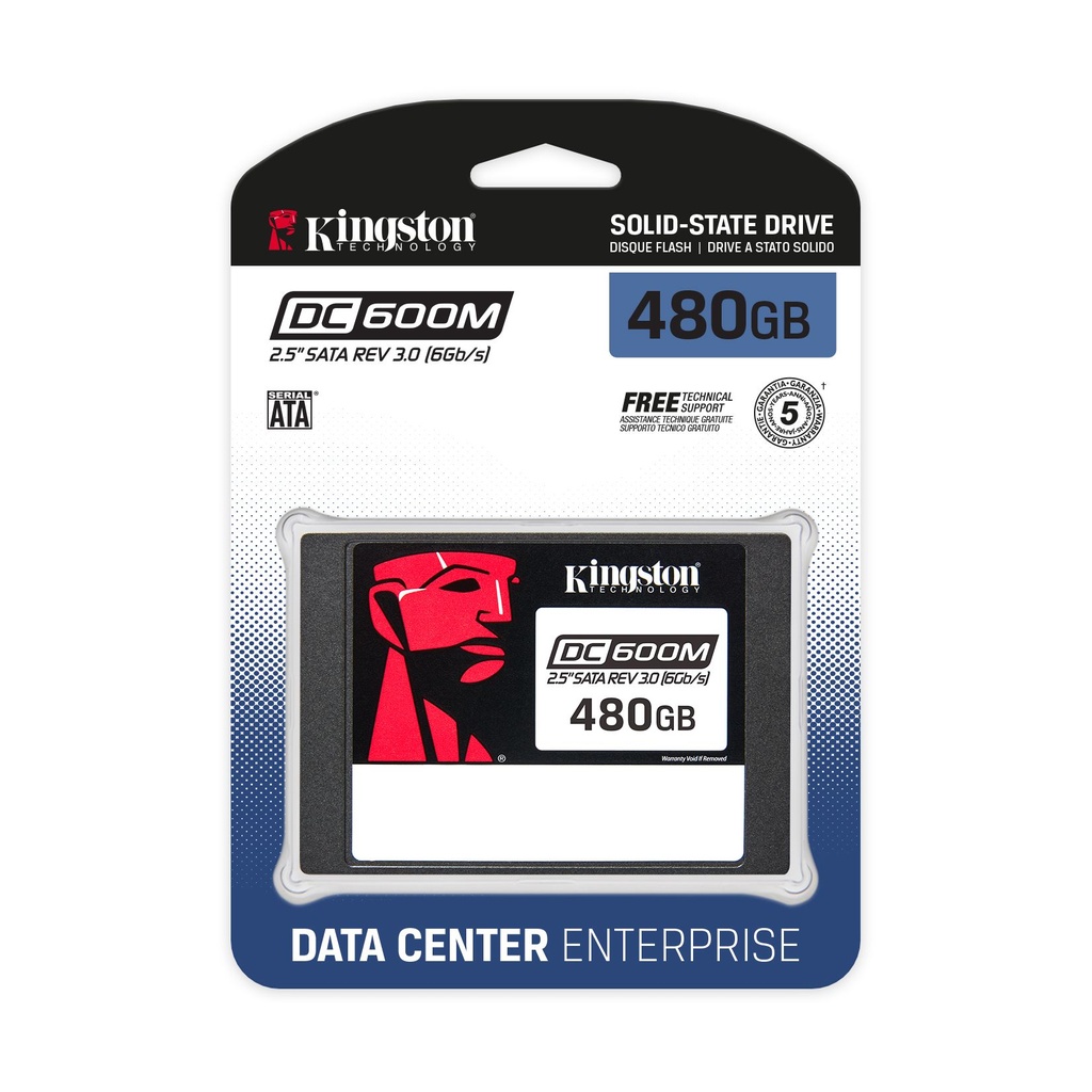 Disco SSD Kingston DC600M 480GB/ SATA III