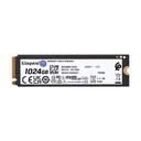 Disco SSD Kingston KC3000 1TB/ M.2 2280 PCIe Gen4/ con Disipador de Calor/ Full Capacity