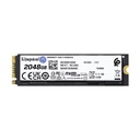 Disco SSD Kingston KC3000 2TB/ M.2 2280 PCIe 4.0/ con Disipador de Calor/ Full Capacity