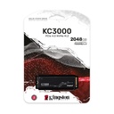 Disco SSD Kingston KC3000 2TB/ M.2 2280 PCIe 4.0/ con Disipador de Calor/ Full Capacity