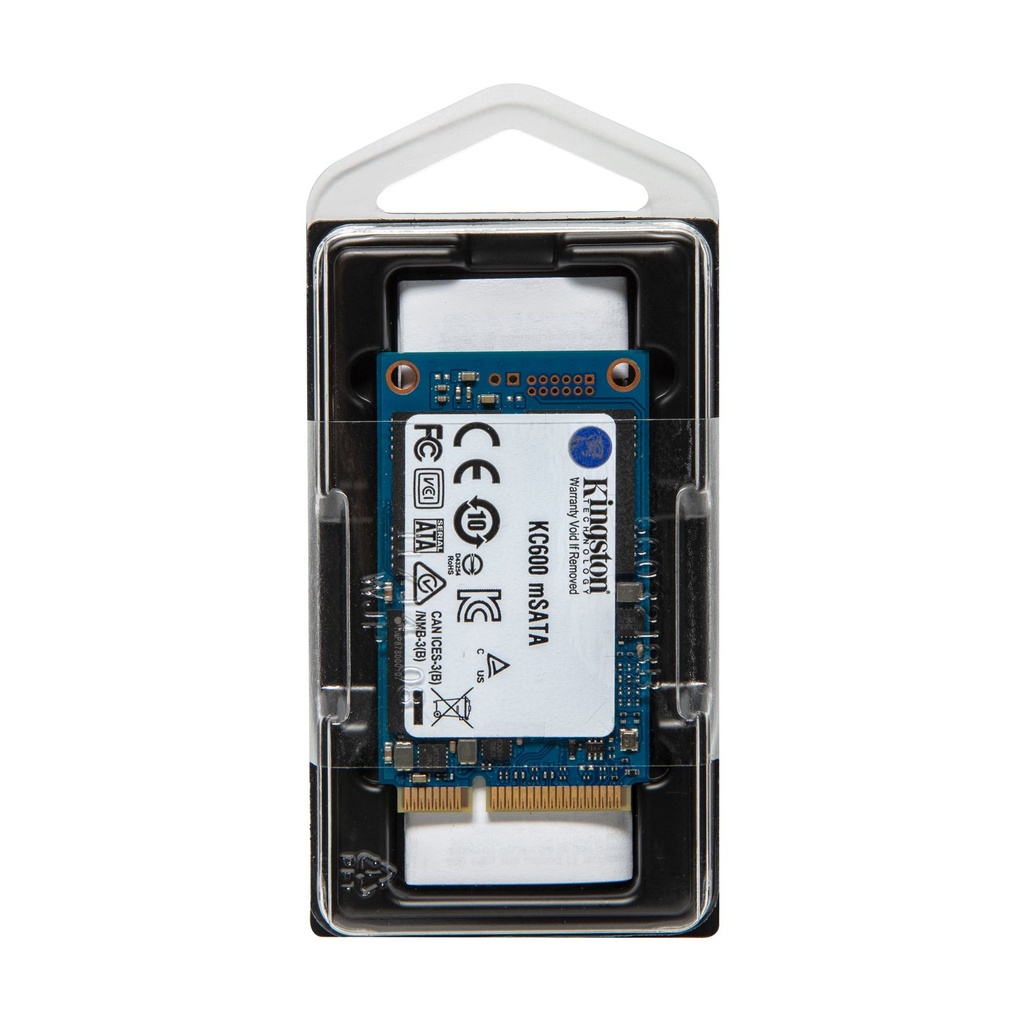 Kingston KC600 256GB/ mSATA/ Full Capacity SSD Disk
