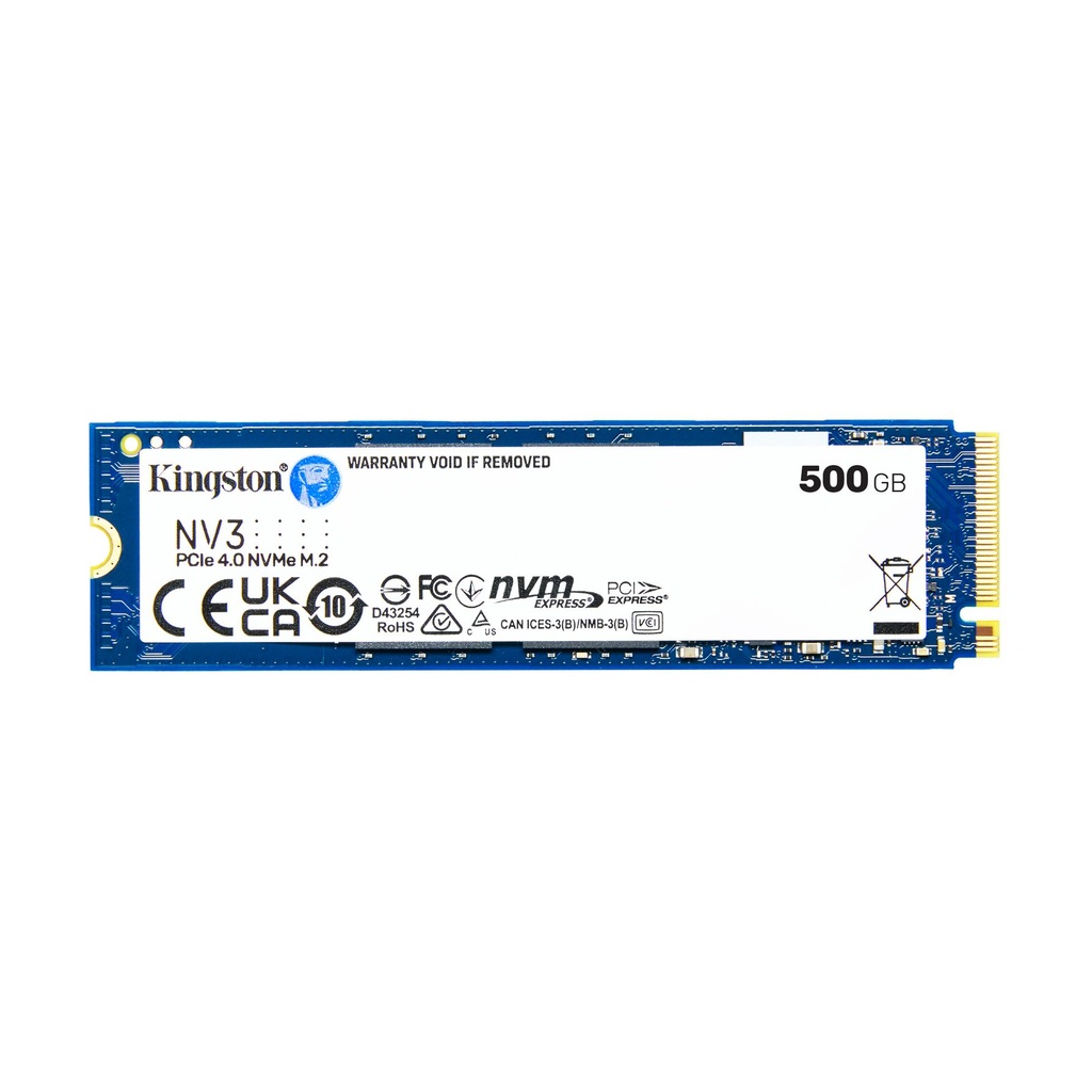 Disco SSD Kingston NV3 500GB/ M.2 2280 PCIe NVMe