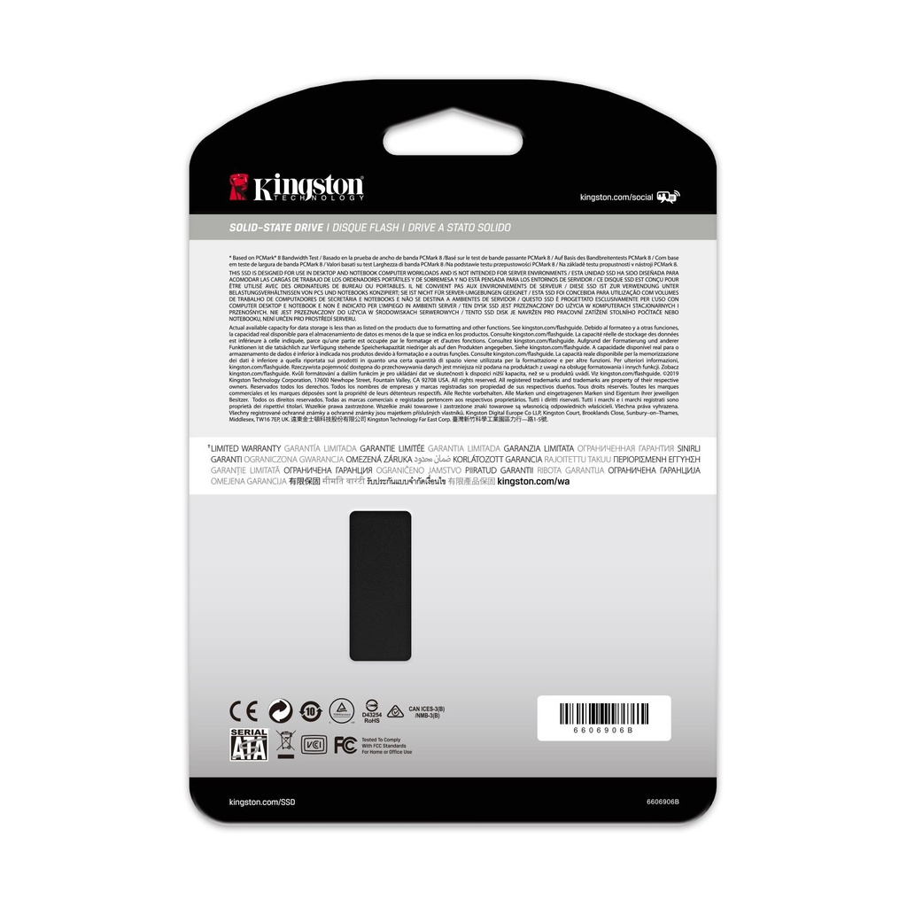 Kingston SKC600 256GB/ SATA III/ Full Capacity SSD Disk