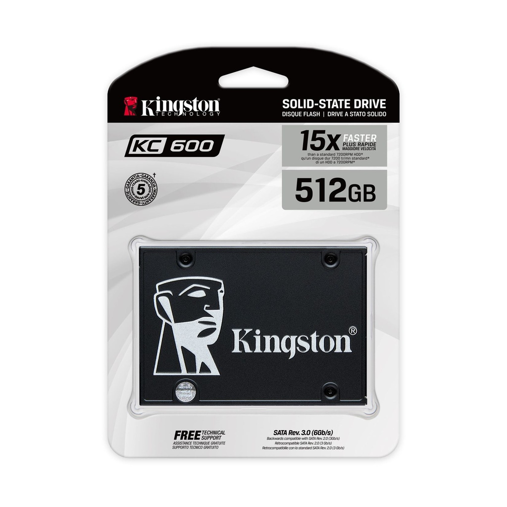 Kingston SKC600 512GB/ SATA III/ Full Capacity SSD Disk