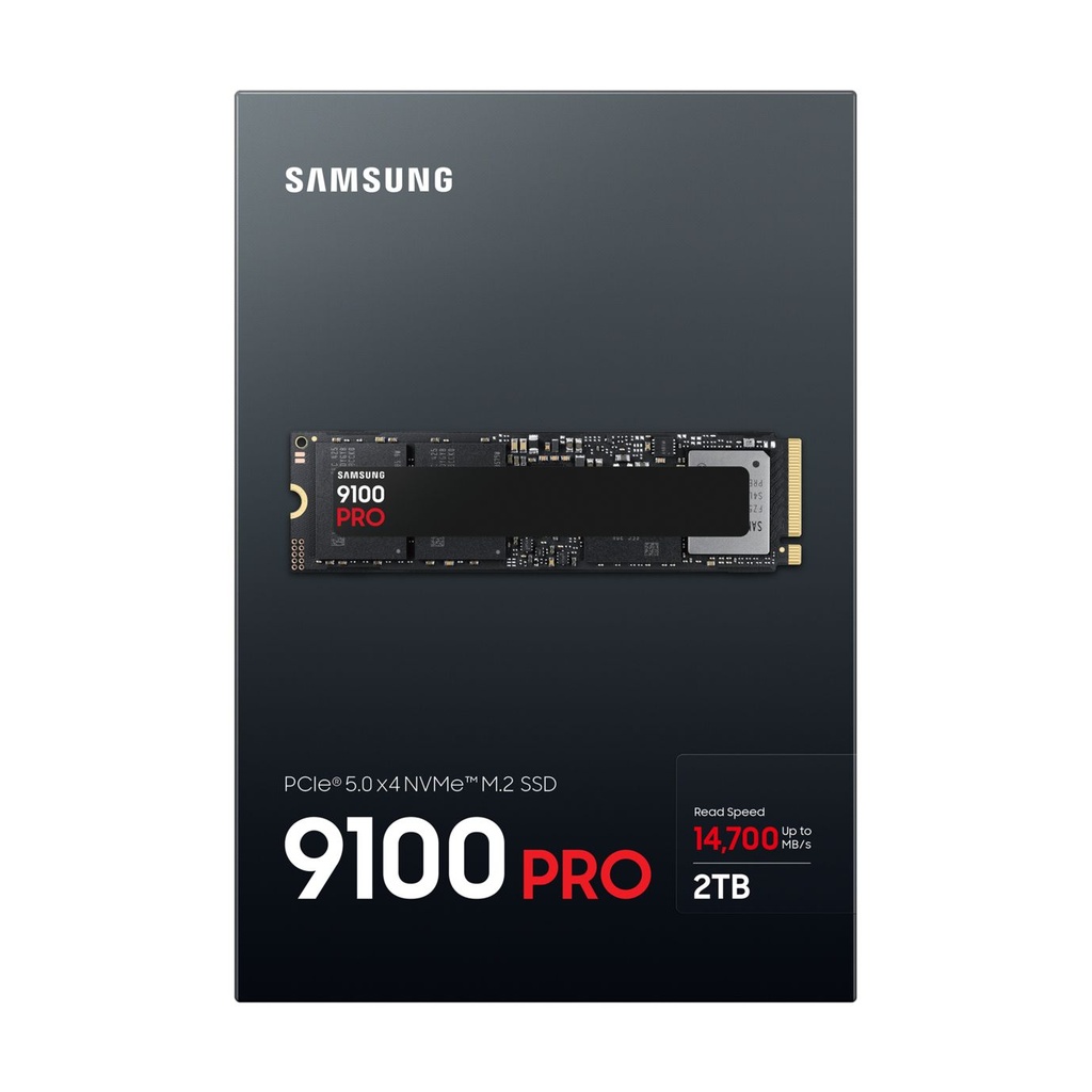 Disco SSD Samsung 9100 PRO 2TB/ M.2 2280 PCIe Gen5/ Full Capacity
