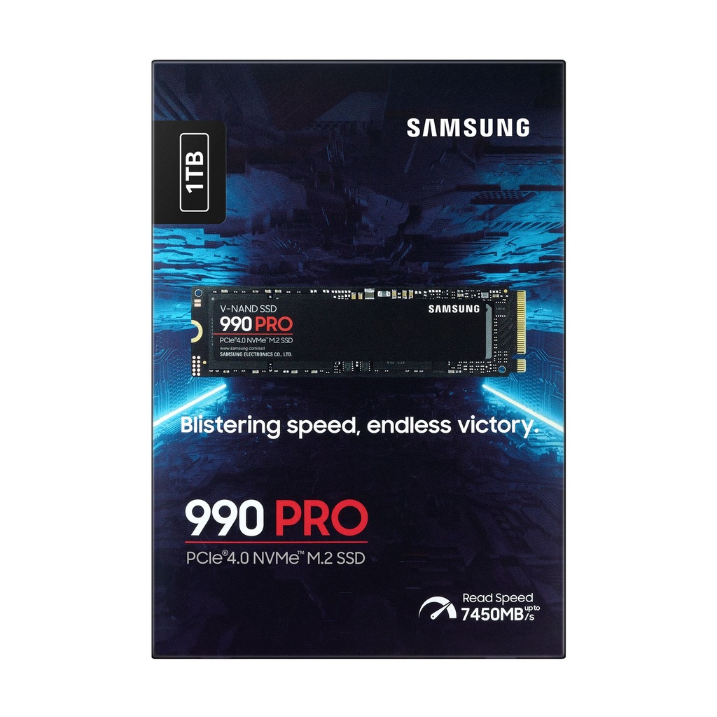 Samsung 990 PRO 1TB SSD Disk/ M.2 2280 PCIe 4.0/ Compatible with PS5 and PC/ Full Capacity