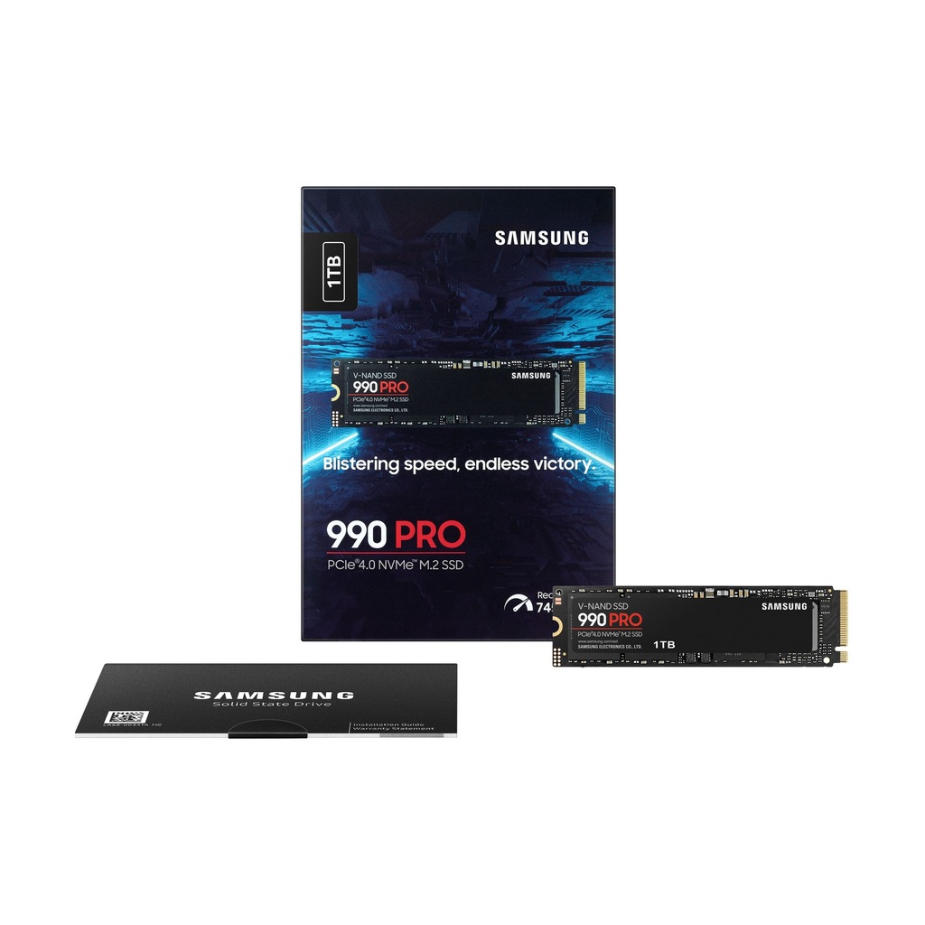 Samsung 990 PRO 1TB SSD Disk/ M.2 2280 PCIe 4.0/ Compatible with PS5 and PC/ Full Capacity