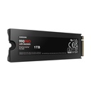 Disco SSD Samsung 990 PRO 1TB/ M.2 2280 PCIe 4.0/ con Disipador de Calor/ Compatible con PS5 y PC/ Full Capacity