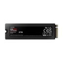 Disco SSD Samsung 990 PRO 2TB/ M.2 2280 PCIe 4.0/ con Disipador de Calor/ Compatible con PS5 y PC/ Full Capacity
