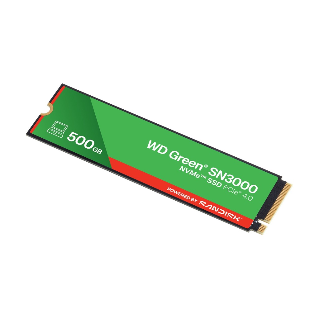 Disco SSD Western Digital WD Green SN3000 500GB/ M.2 2280 PCIe