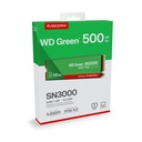Disco SSD Western Digital WD Green SN3000 500GB/ M.2 2280 PCIe