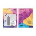 Docking Tipo-C Nanocable 10.16.4605/ 3xUSB/ 1xHDMI 4K/ 1xUSB Tipo-C PD/ Gris