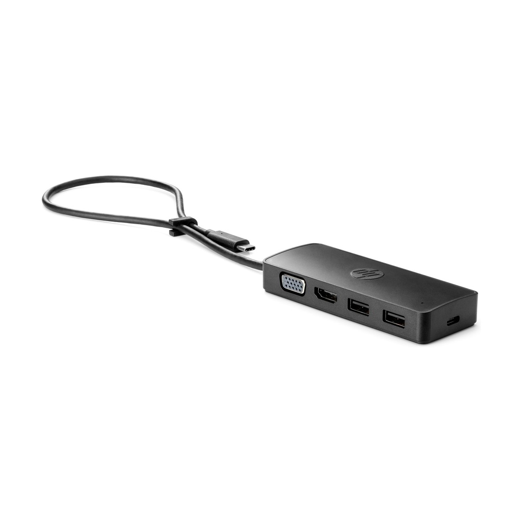 Docking USB 3.0 Tipo-C HP USB-C Travel G2/ 2xUSB/ 1xHDMI 4K/ 1xVGA