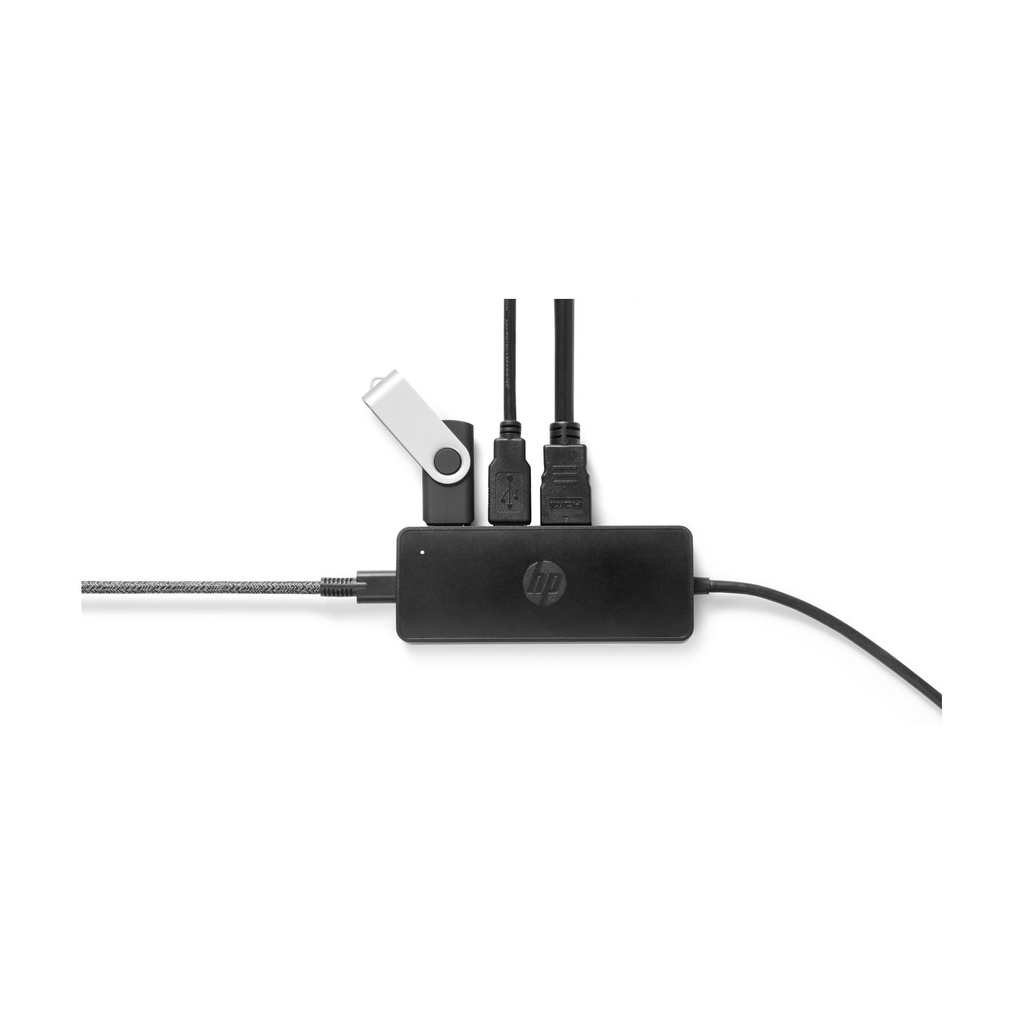 Docking USB 3.0 Tipo-C HP USB-C Travel G2/ 2xUSB/ 1xHDMI 4K/ 1xVGA