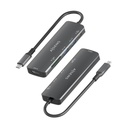 Docking USB Tipo-C Aisens ASUC-5P011-GR/ 1xHDMI 4K/ 2xUSB/ 1xUSB Tipo-C PD/ 1xLector Tarjetas/ Gris