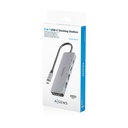 Docking USB Tipo-C Aisens ASUC-5P028-GR/ 1xHDMI 4K/ 2xUSB/ 2xUSB Tipo-C/ 1xUSB Tipo-C PD/ Gris