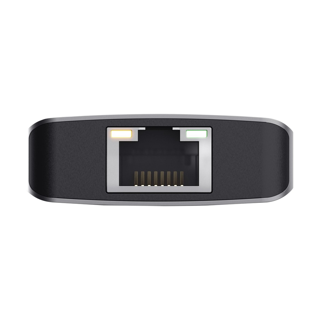 Docking USB Tipo-C Trust Dalyx/ 2xUSB/ 2xUSB Tipo-C/ 1xHDMI 4K/ 1xRJ45/ Gris