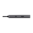 Docking USB Tipo-C Trust Dalyx/ 2xUSB/ 2xUSB Tipo-C/ 1xHDMI 4K/ 1xRJ45/ Gris
