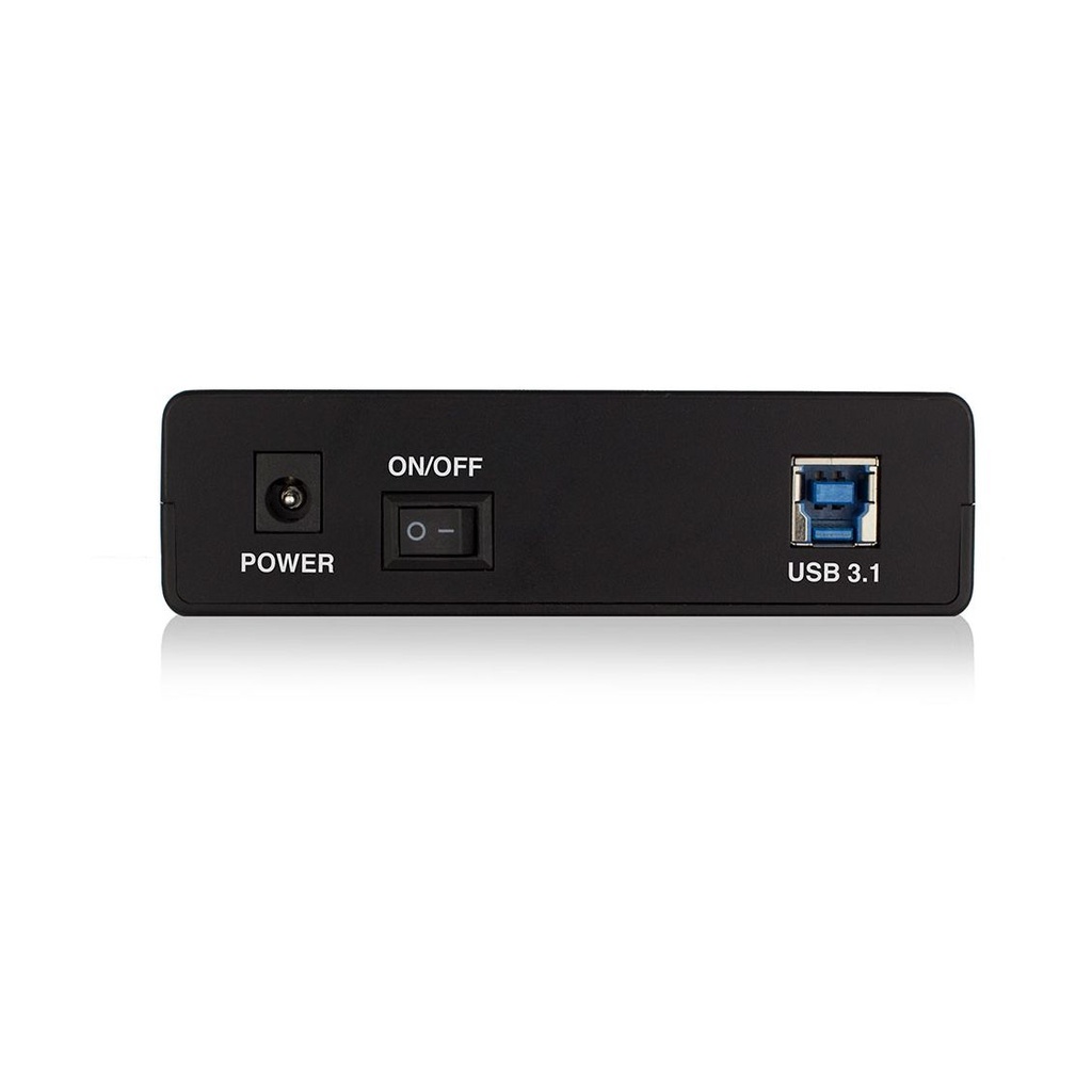 Ewent EW7056, Caja de disco duro (HDD), 3.5", SATA, Negro