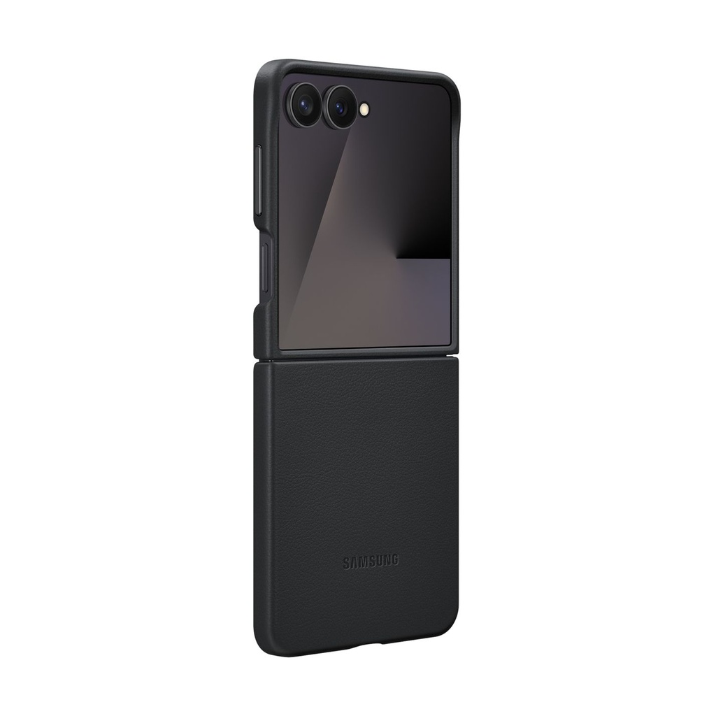 FUNDA CUERO NEGRA GALAXY Z FLIP7