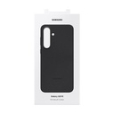 FUNDA CUERO NEGRA S25 FE