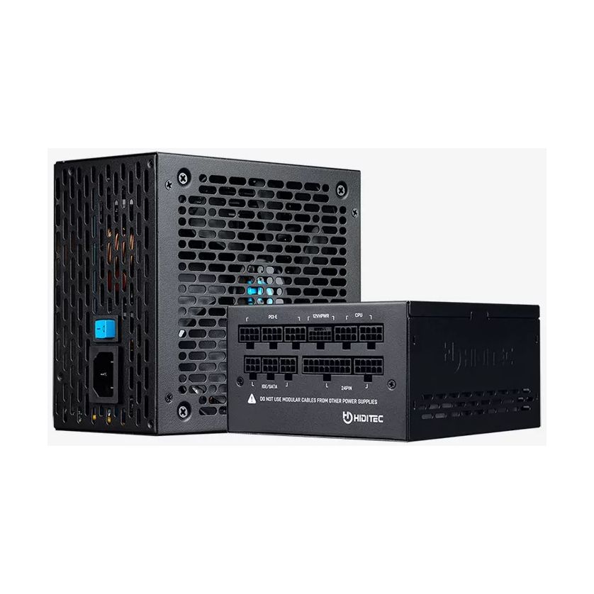Fuente de Alimentación Hiditec GDX750 V2/ 750W/ Ventilador 14cm/ ATX 3.0/ PCIe 5.0/ 80 Plus Gold