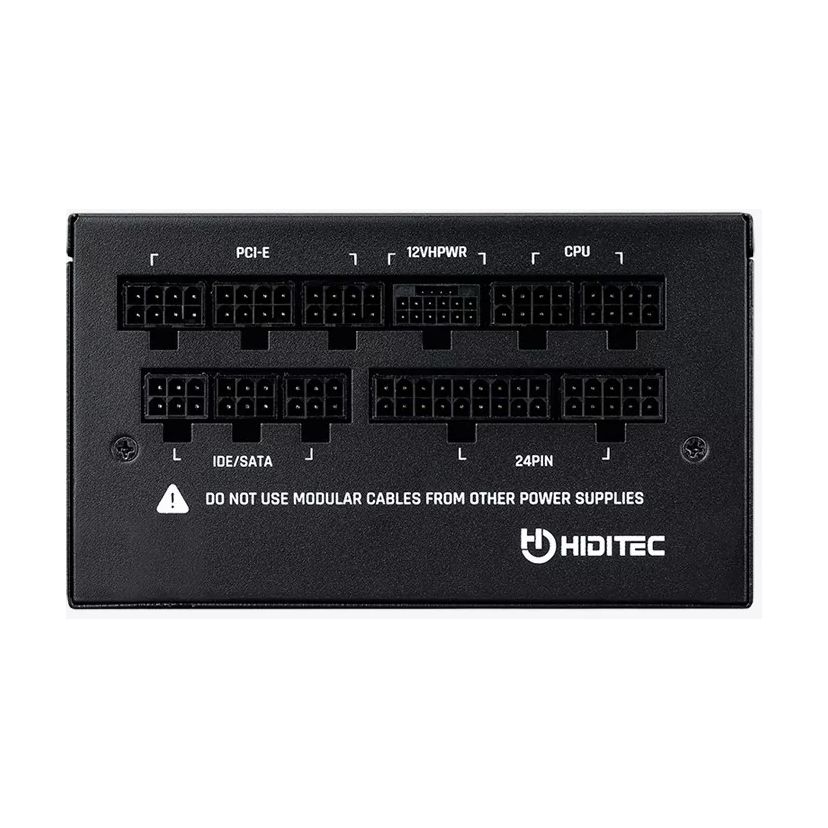 Fuente de Alimentación Hiditec GDX750 V2/ 750W/ Ventilador 14cm/ ATX 3.0/ PCIe 5.0/ 80 Plus Gold