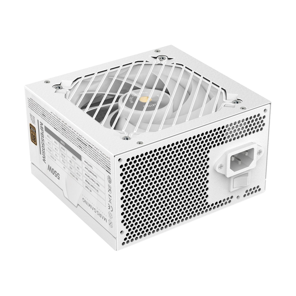 Mars Gaming MPB550SI Power Supply / 550W / 12cm Fan / 80 Plus Bronze