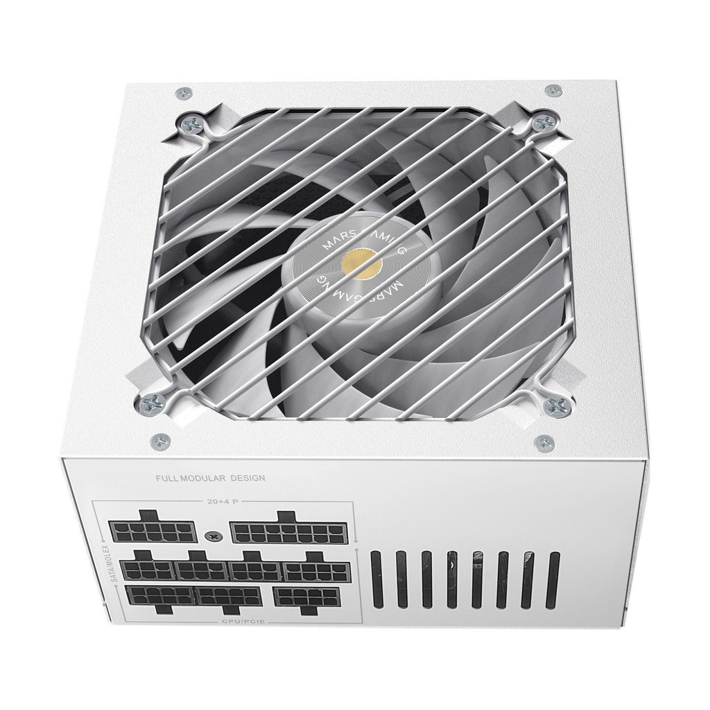Mars Gaming MPB750SIM Power Supply / 750W / 14cm Fan / 80 Plus Bronze / White