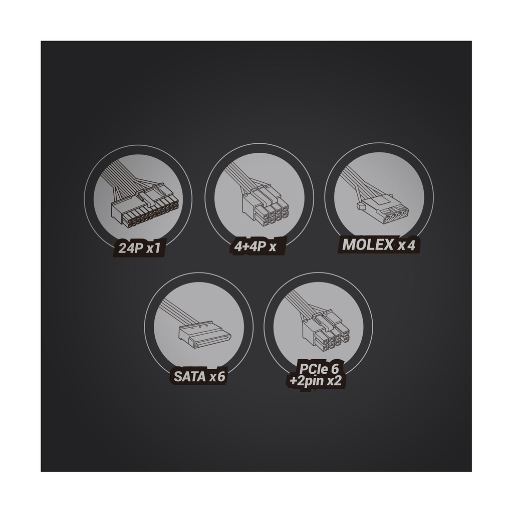 Fuente de Alimentación Mars Gaming MPIII750/ 750W/ Ventilador 12cm