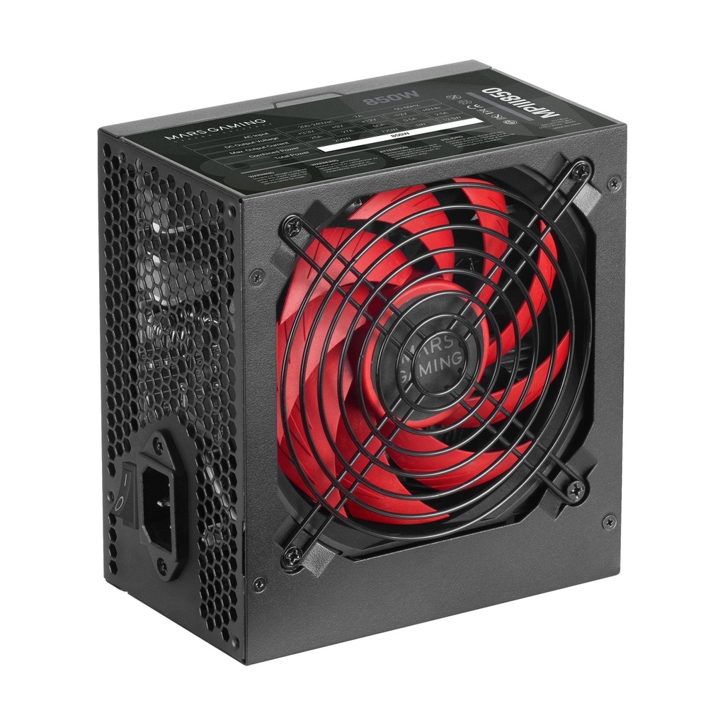 Mars Gaming MPIII850 Power Supply / 850W / 12cm Fan