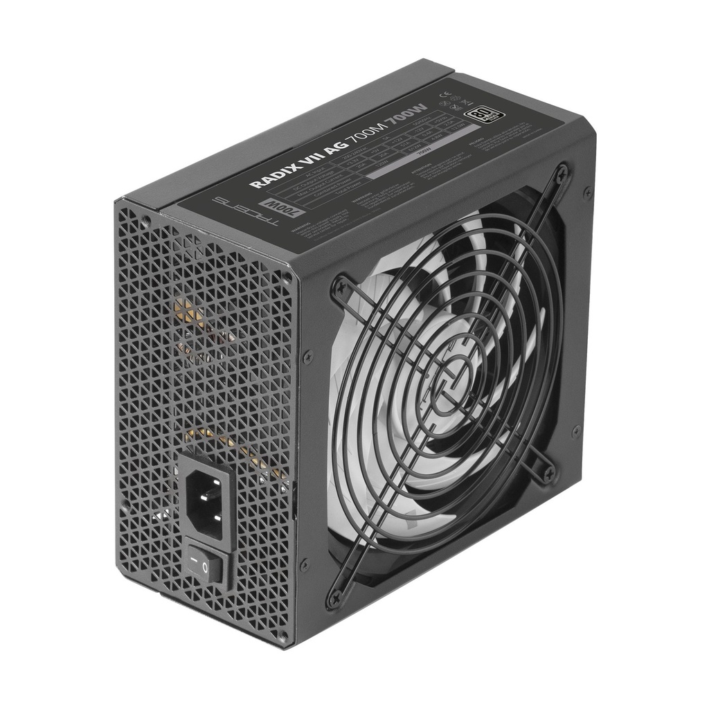 Tacens Radix VII AG 700M Power Supply / 700W / 14cm Fan / 80 Plus Silver