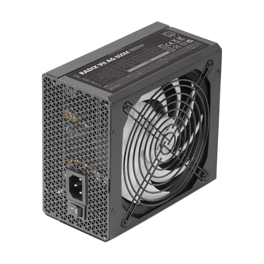 Tacens Radix VII AG 800M Power Supply / 800W / 14cm Fan / 80 Plus Silver