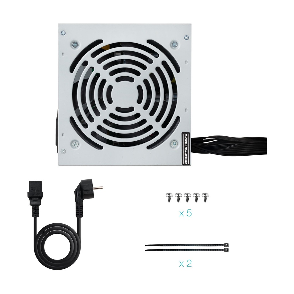 TooQ TQAPOLO-500SP Power Supply / 500W / 12cm Fan