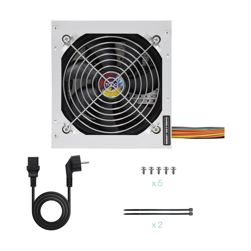 TooQ TQAPOLO-550SP Power Supply / 550W / 12cm Fan