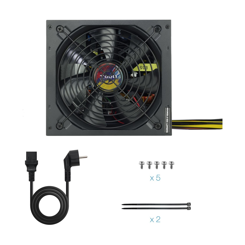 TooQ TQAPOLO-700SP Power Supply / 700W / 14cm Fan