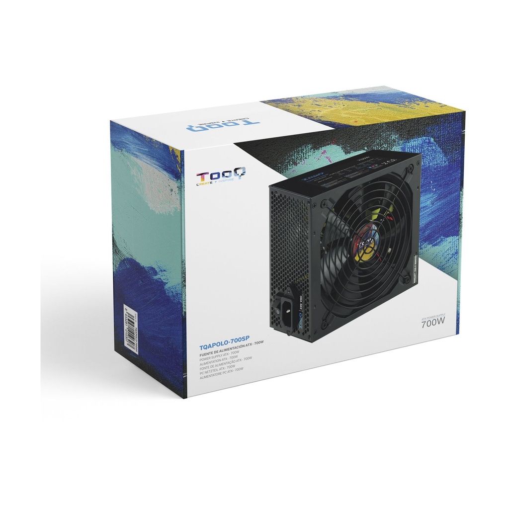 TooQ TQAPOLO-700SP Power Supply / 700W / 14cm Fan