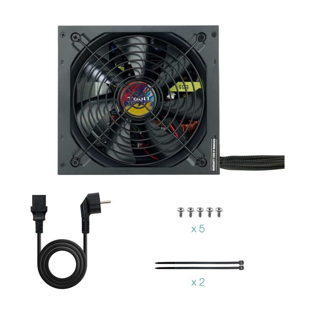 Tooq TQAPOLO-750SP Power Supply / 750W / 14cm Fan
