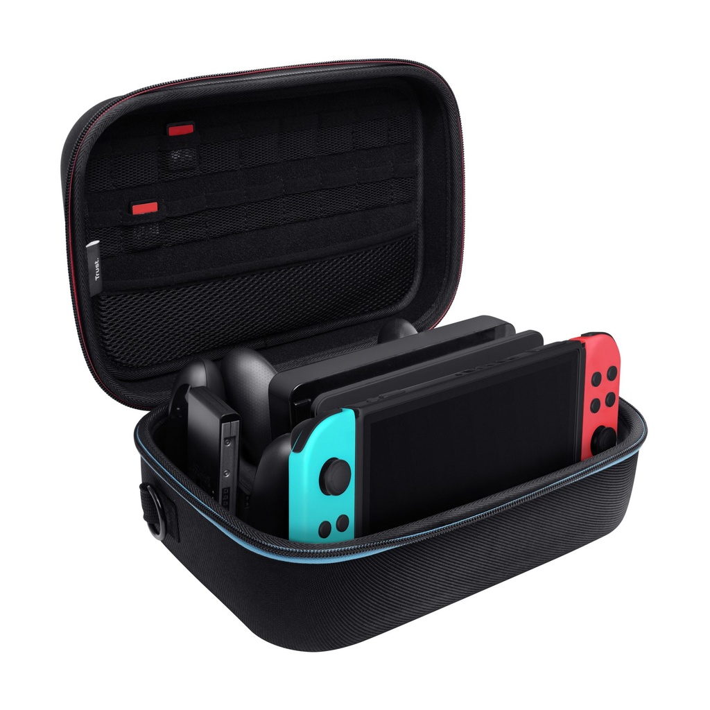 Funda Rígida Trust Gaming GTX 1247 para Nintendo Switch/ Negra