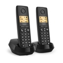 GIGASET BASIC 100 DUO BLACK (L36852-H3206-D201)