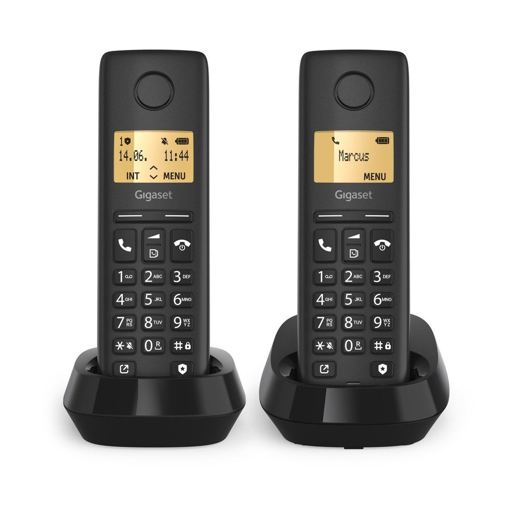 GIGASET BASIC 100 DUO BLACK (L36852-H3206-D201)