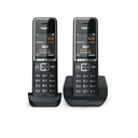 GIGASET WIRELESS PHONE COMFORT 550 DUO BLACK CHROME (L36852-H3001-D204)