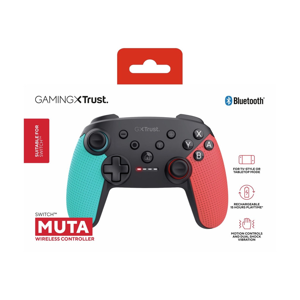 Gamepad Trust Gaming GXT 1246B MUTA Inalámbrico