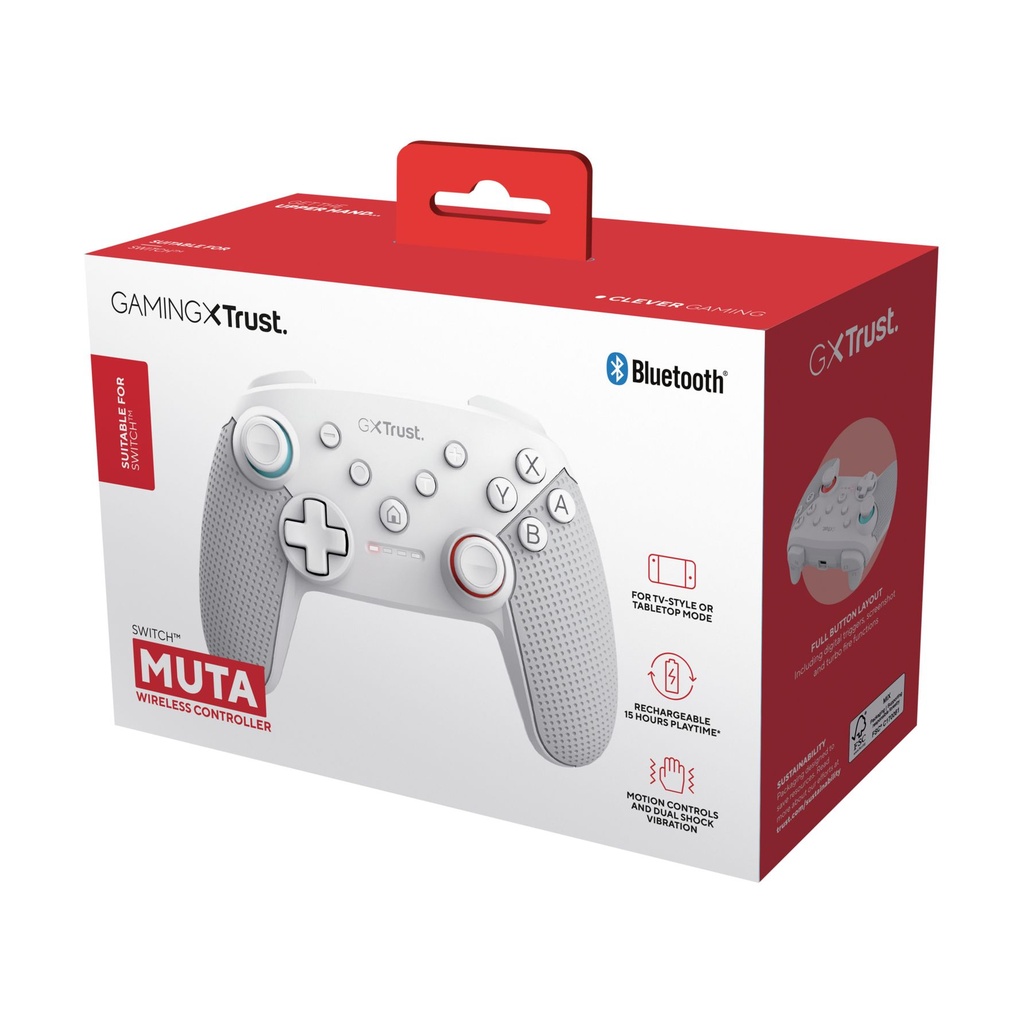Gamepad Trust Gaming GXT 1246W MUTA Inalámbrico