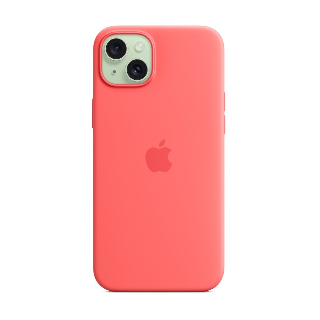 IPHONE 15 PLUS SI CASE GUAVA